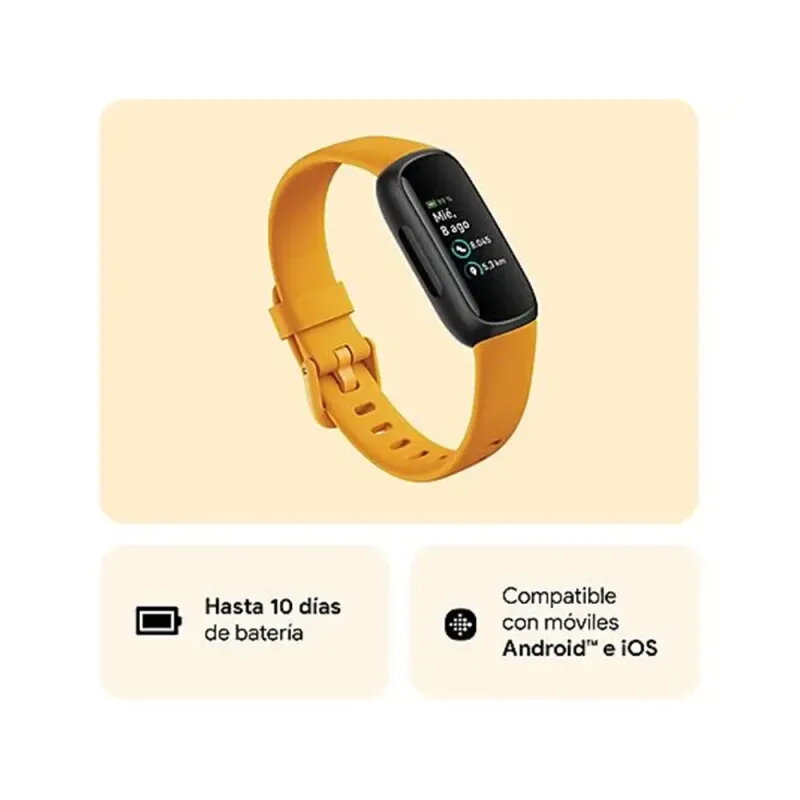Buy Fitbit Inspire 3 Morning Glow | Health Tracker 10-Day Battery