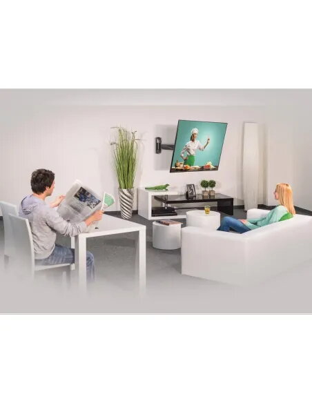 Soporte TV Pared 200x200 Fullmotion 1 Brazo 19´´- 48´´ Negro