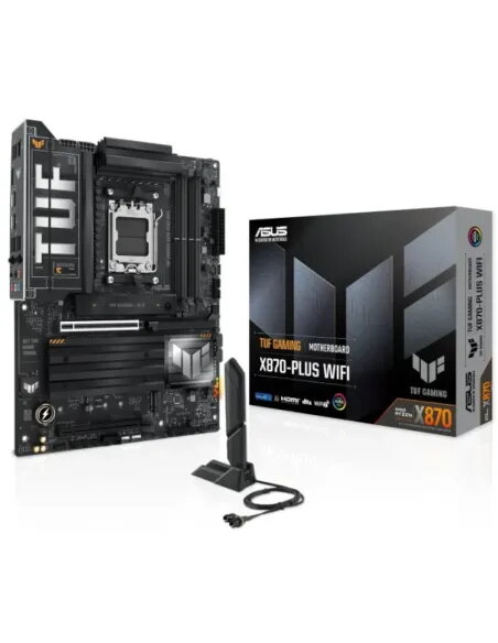 Asus TUF Gaming X870‑PLUS Wi‑Fi – Placa base AMD Ryzen DDR5 PCIe 5.0