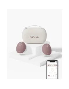 Momcozy M9 sacaleches manos libres rojo | Potente, portátil y cómodo