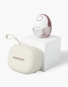Momcozy M6 sacaleches individual manos libres | Mobile Style Rojo Cozy