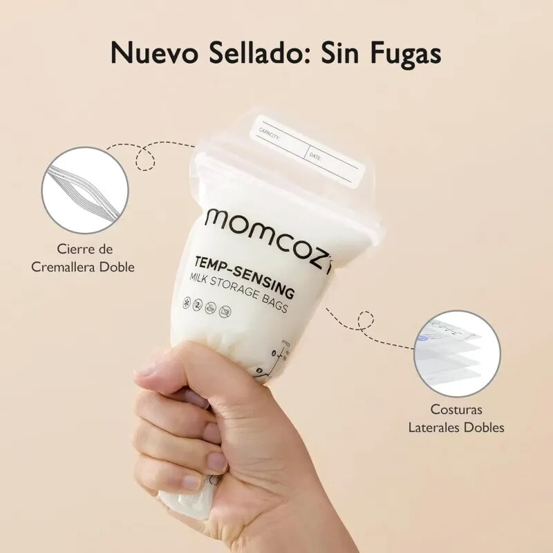 Momcozy bolsas de almacenamiento de leche materna 50 uds