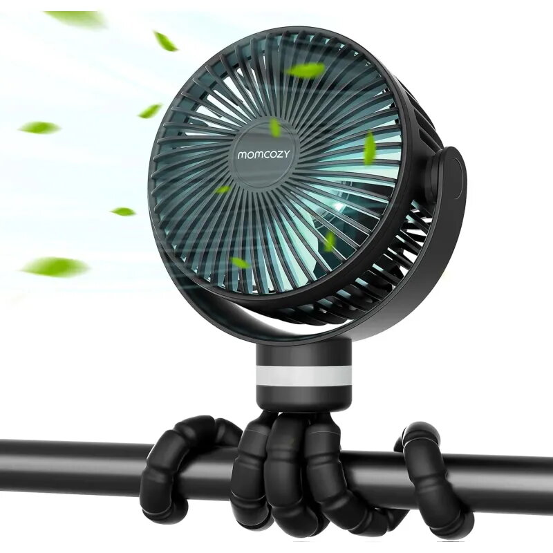 Momcozy ventilador portátil recargable USB Negro