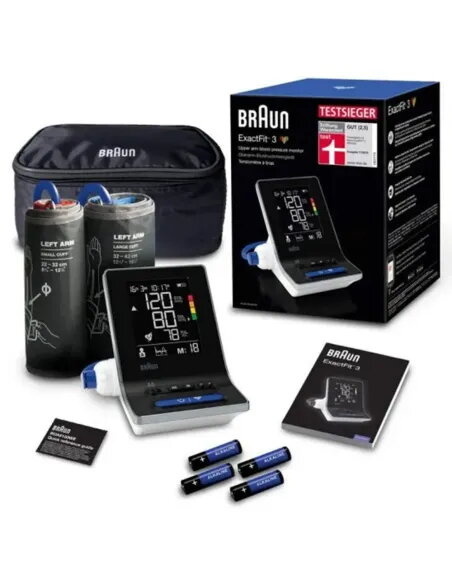 Braun ExactFit 5 Connect | Smart Arm Blood Pressure Monitor App