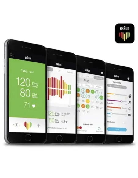 Braun ExactFit 5 Connect | Smart Arm Blood Pressure Monitor App