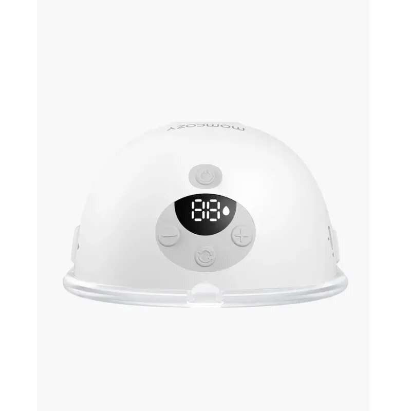 Momcozy M5 Wearable Breast Pump Grey | Hands-Free Mobile Style
