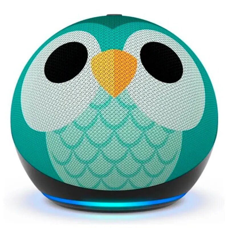 Amazon Echo Dot 5th Gen Kids Owl | Smart Speaker with Alexa for Kids