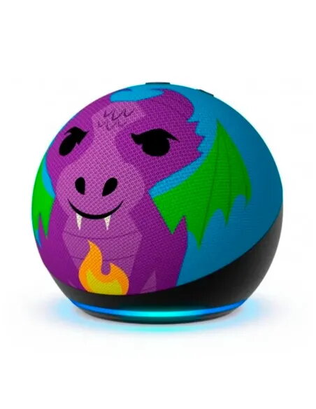 Amazon Echo Dot 5ª Gen Kids Dragón – Altavoz infantil con Alexa