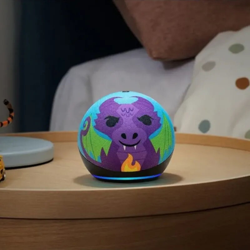 Amazon Echo Dot 5ª Gen Kids Dragón – Altavoz infantil con Alexa