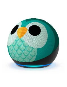 Amazon Echo Dot Kids Búho 5ª Gen | Alexa para niños control parental