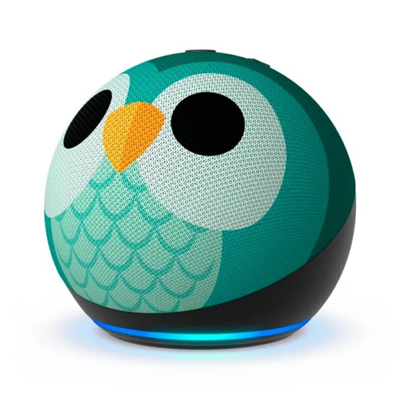 Amazon Echo Dot 5th Gen Kids Owl | Smart Speaker with Alexa for Kids