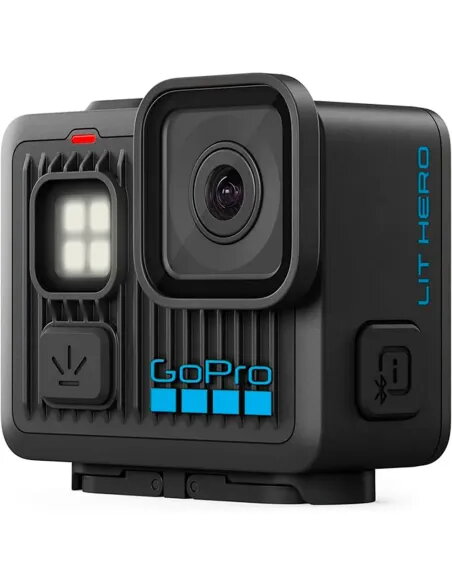 GoPro LIT HERO | Cámara Acción 4K con Luz LED y Sumergible - TiendaCPU