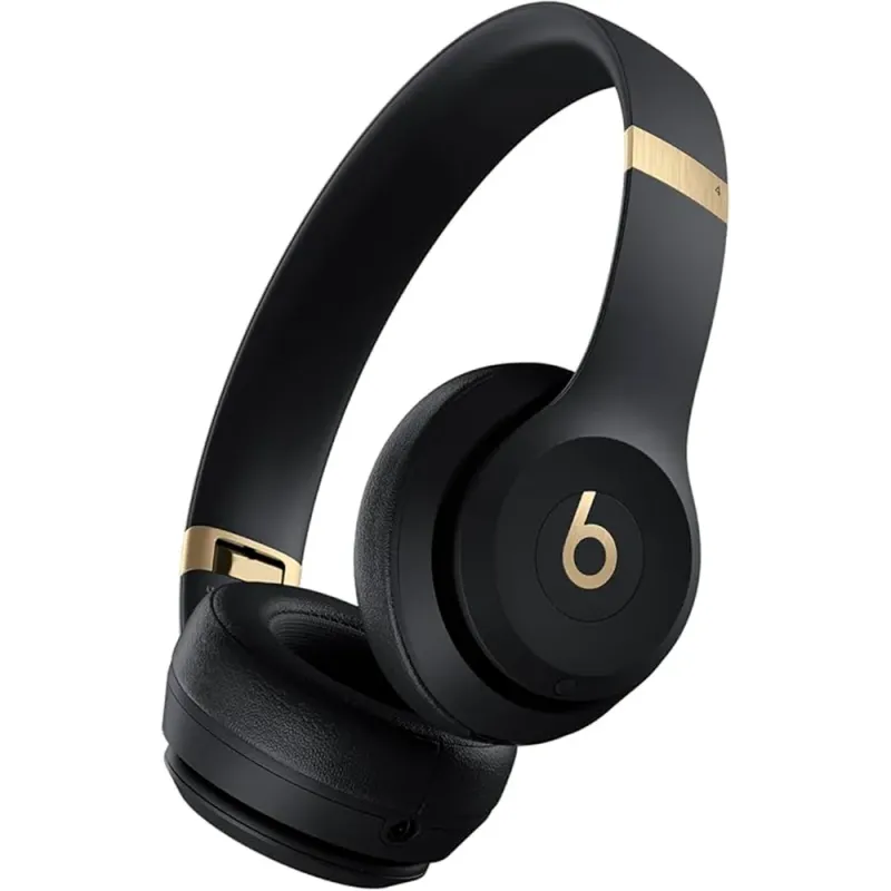 Buy Beats Solo 4 Black and Gold | Wireless Headphones 50h Battery