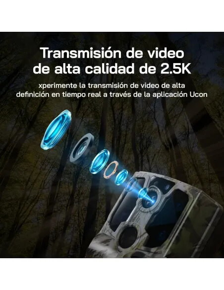 Compra la cámara de Caza Solar WOLFANG WT04 4G LTE – Video 2.5K