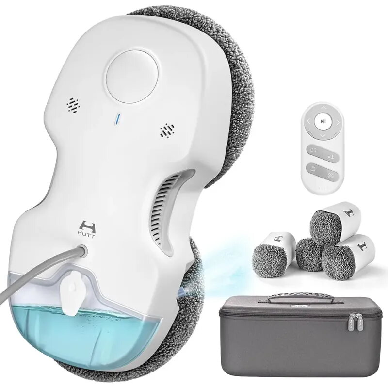 HUTT C65 Robot Limpiacristales Inteligente – 3800 Pa Pulverización 80