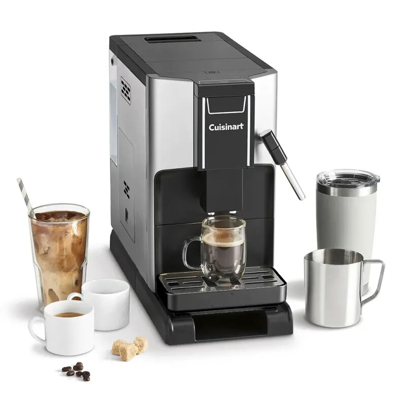 Cuisinart - Automatic Coffee Machine with Cold Brew & Milk Frother