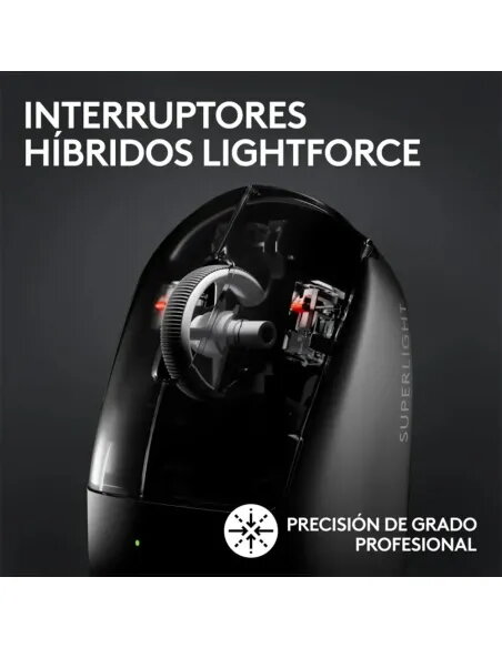 Logitech G PRO X SUPERLIGHT 2 SE – Ratón gaming 60 g HERO 2
