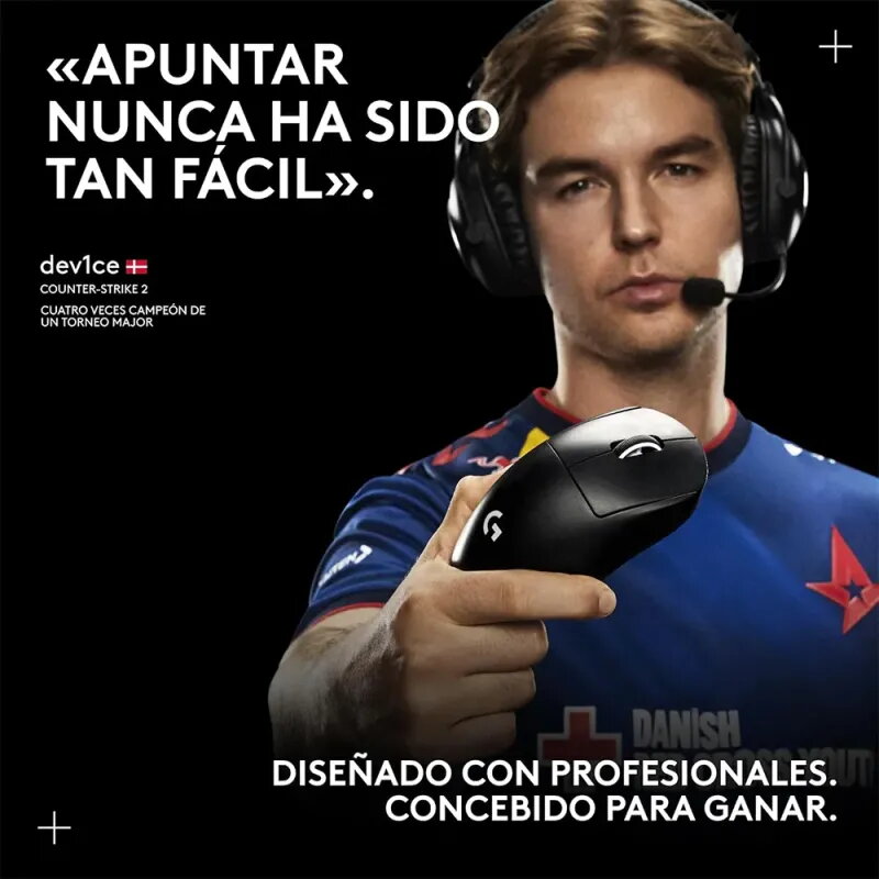 Logitech G PRO X SUPERLIGHT 2 SE – Ratón gaming 60 g HERO 2