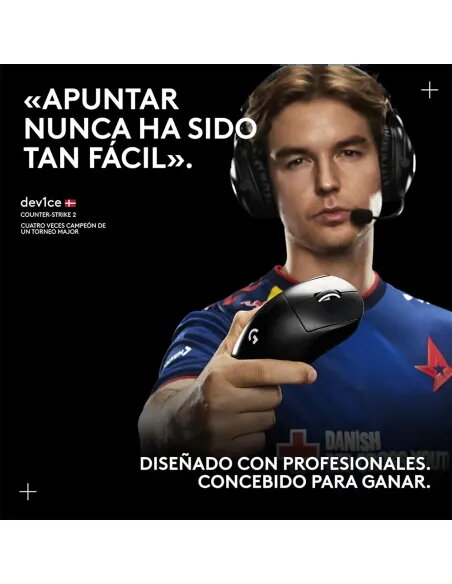 Logitech G PRO X SUPERLIGHT 2 SE – Ratón gaming 60 g HERO 2