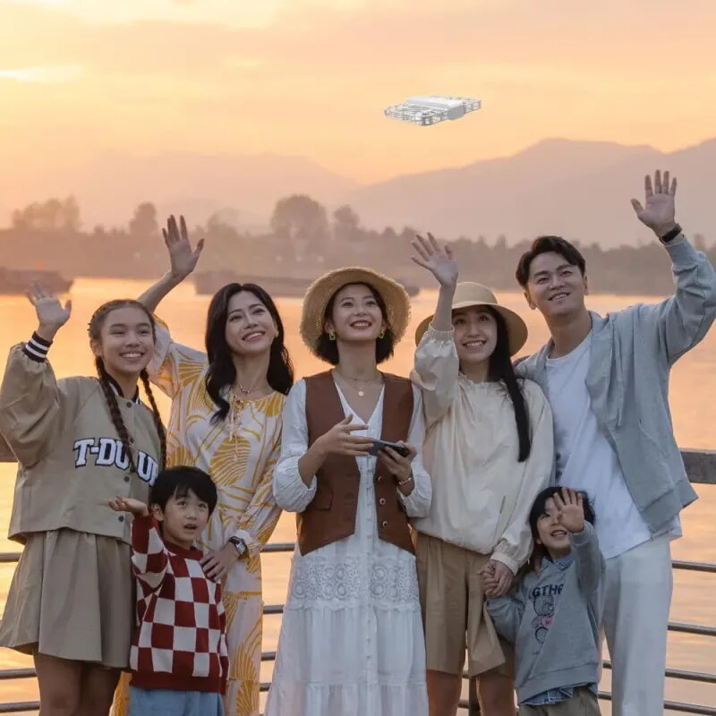 HOVERAir X1 Blanco – Mini dron plegable con seguimiento automático