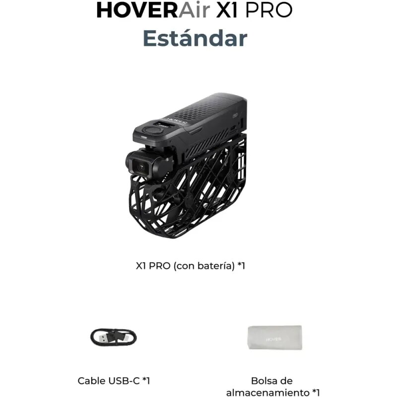 HOVERAir X1 PRO Standard – 4K 60fps Action Foldable Drone for Creators