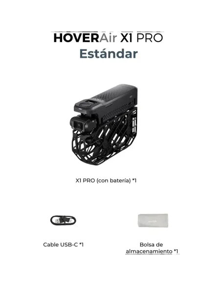 HOVERAir X1 PRO Standard – 4K 60fps Action Foldable Drone for Creators