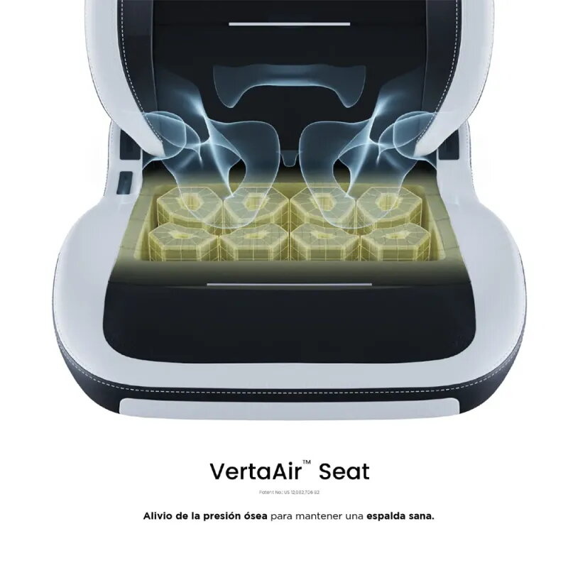Vertagear PL4800 HygenX Black/White – XL ergonomic gaming chair