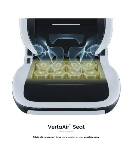 Vertagear PL4800 HygenX Black/White – XL ergonomic gaming chair