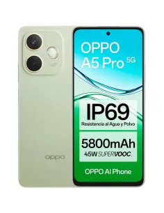 Oppo A5 Pro 5G 256GB Green | Rugged IP69 Phone 5800mAh Battery