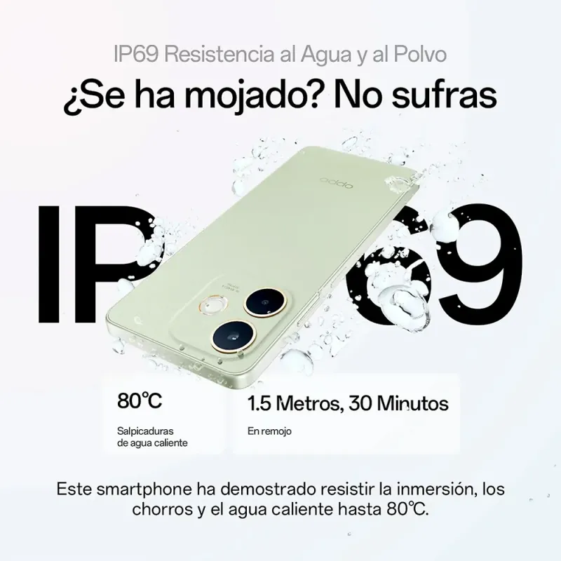 Oppo A5 Pro 5G 256GB Green | Rugged IP69 Phone 5800mAh Battery