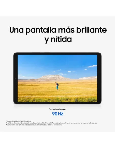 Samsung Galaxy Tab A11 8.7" 64GB WiFi Gris | Tablet 90Hz