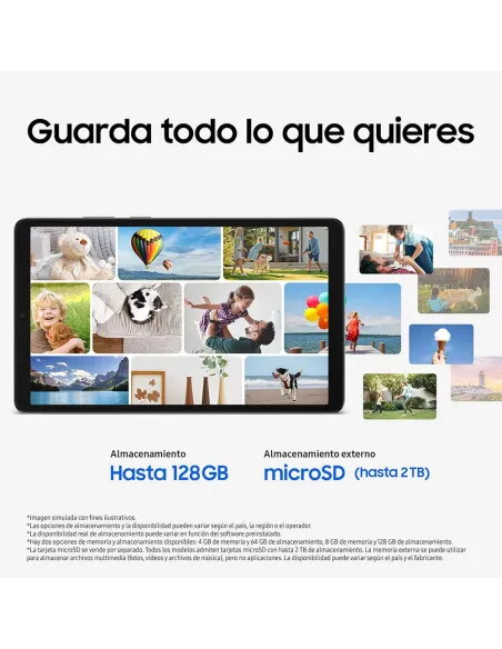 Samsung Galaxy Tab A11 8.7" 64GB WiFi Gris | Tablet 90Hz