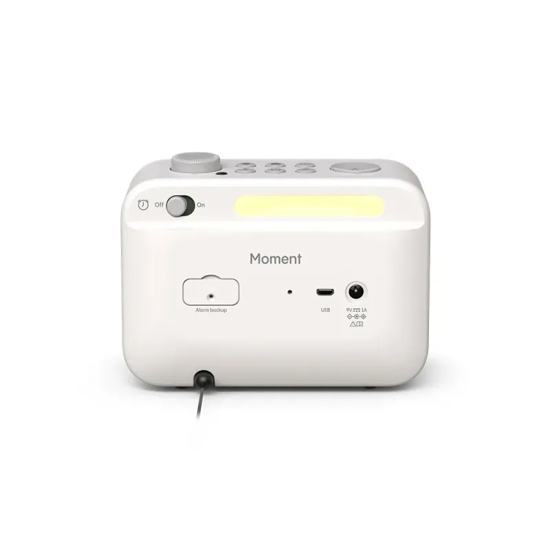 Pure Moment Blanco | Despertador Luz Amanecer y Altavoz Bluetooth