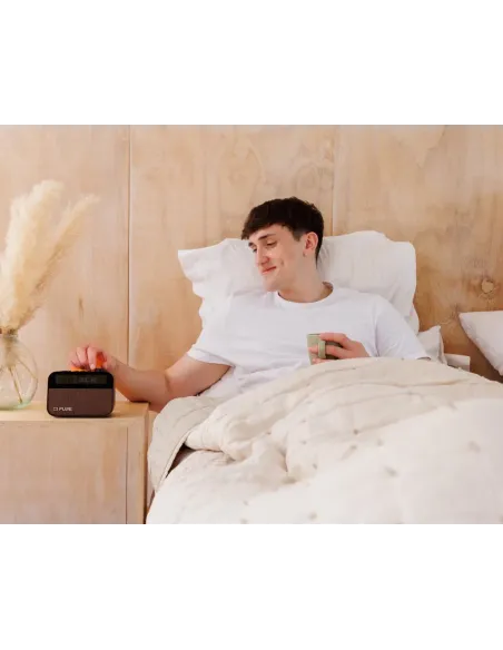 Pure Moment Negro | Despertador Luz Amanecer y Altavoz Bluetooth