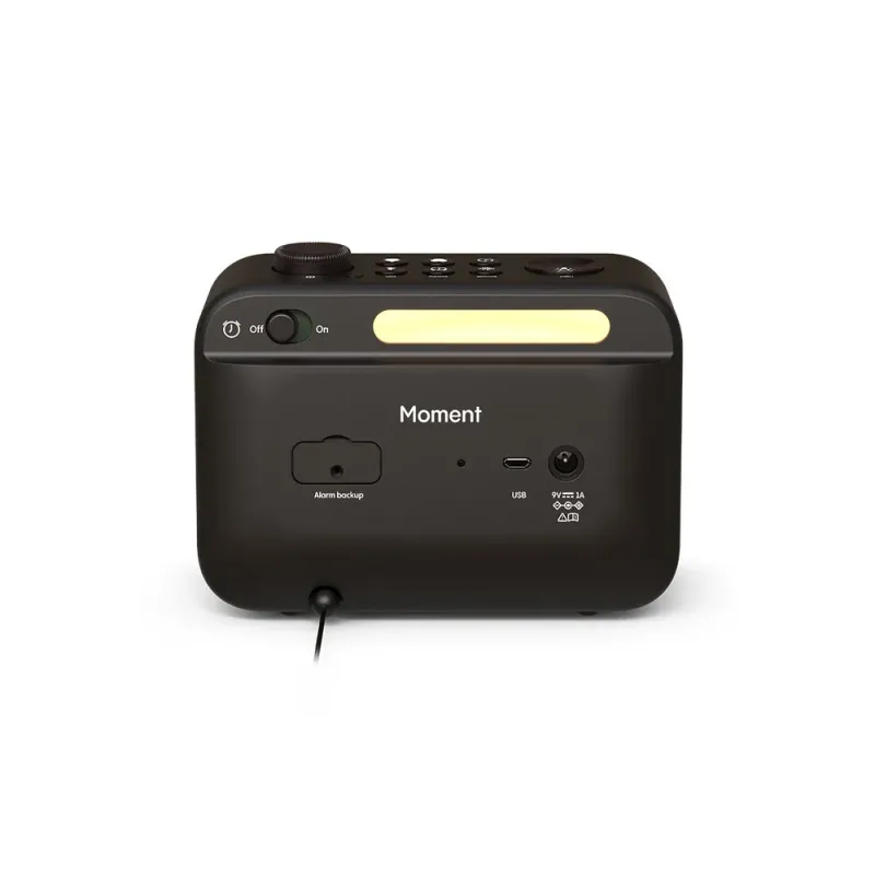Pure Moment Negro | Despertador Luz Amanecer y Altavoz Bluetooth