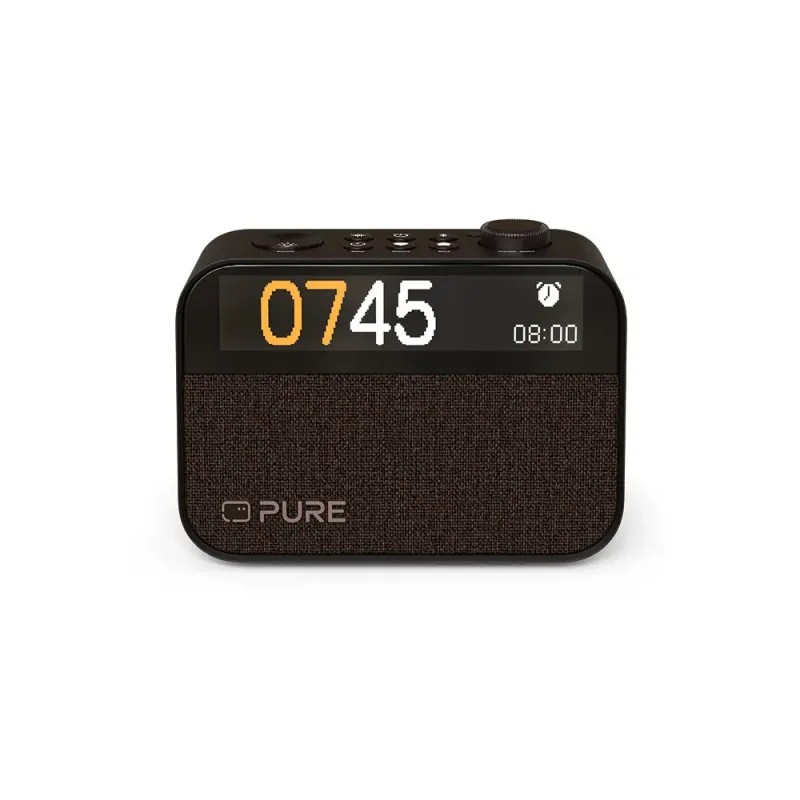 Pure Moment Negro | Despertador Luz Amanecer y Altavoz Bluetooth
