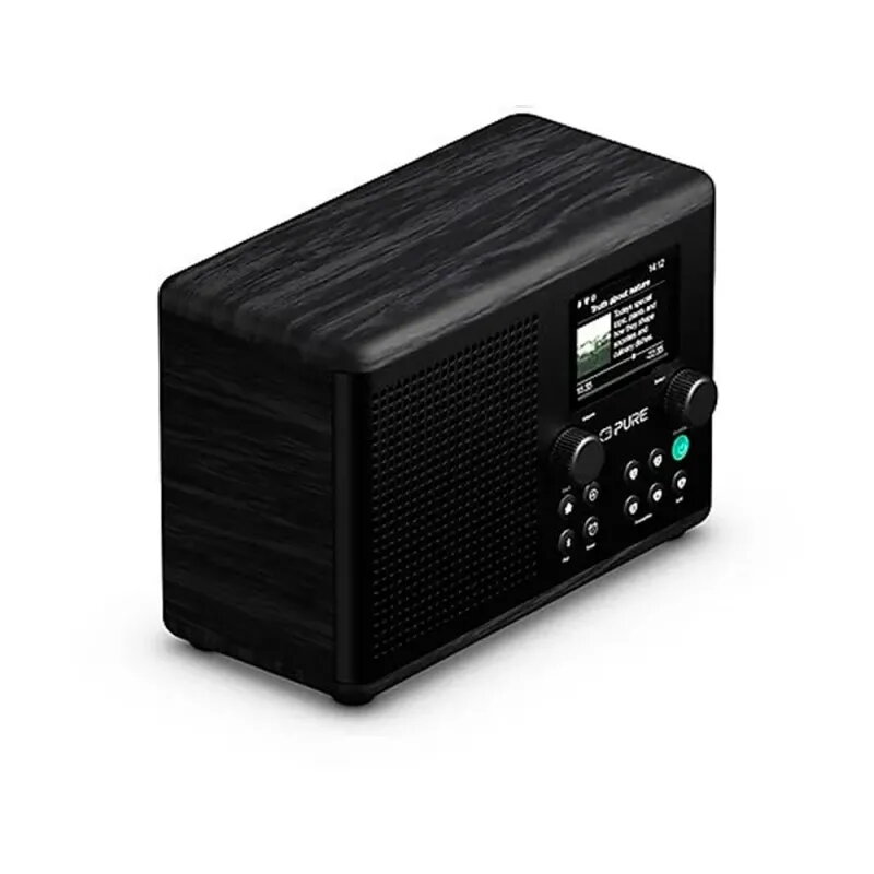 Pure Classic H4i Negro: Radio Internet, DAB+, Bluetooth 5.3 y Pódcasts