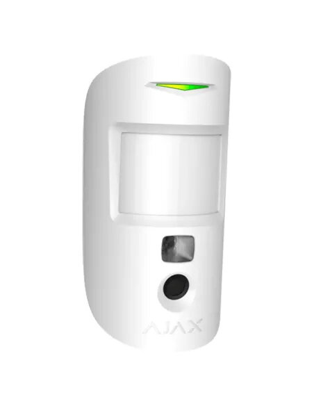 Ajax MotionCam PhOD Blanco | Detector Cámara con Foto a Demanda