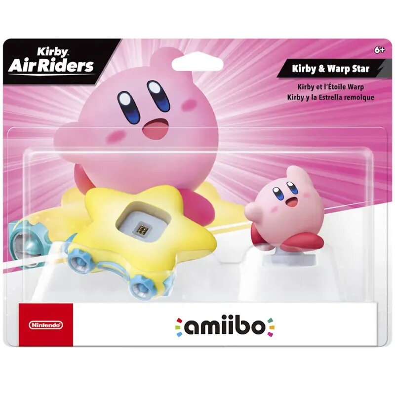 Amiibo Kirby y Estrella Warp | Figura Interactiva - TiendaCPU