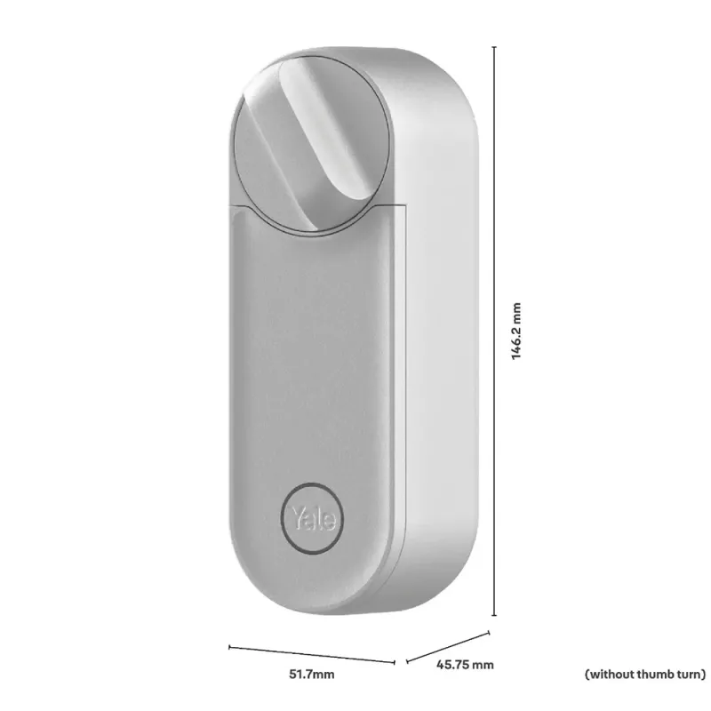 Yale Linus Smart Lock L2 Plata | Cerradura WiFi Sin Llaves - TiendaCPU