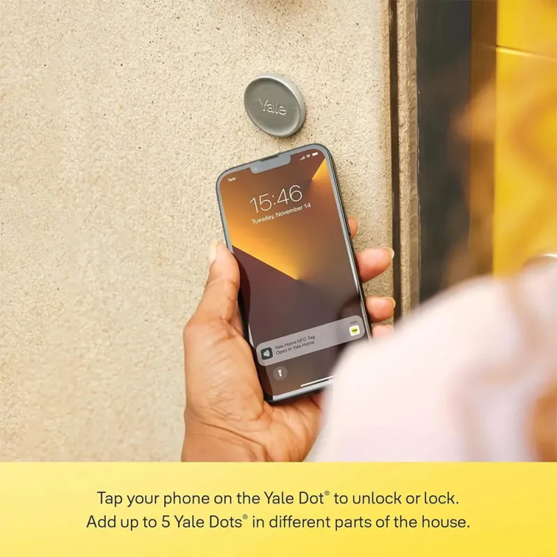 Yale Linus Smart Lock L2 Plata | Cerradura WiFi Sin Llaves - TiendaCPU