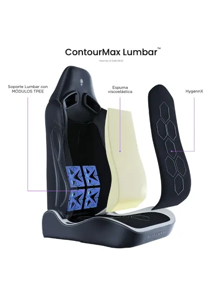 Alienware S5800 HygenNx | Premium ergonomic gaming chair