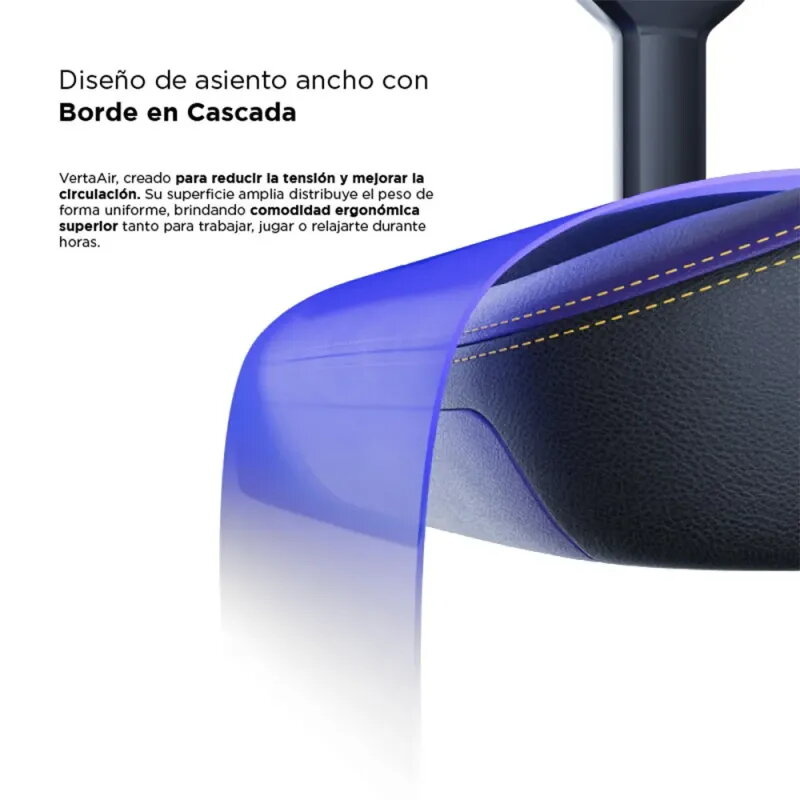 Vertagear PL4800 X‑Large HyGenNX Midnight Purple – Confort XL