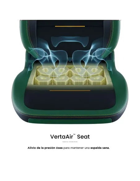 Vertagear PL4800 X‑Large HyGenNX Midnight Green – XL Comfort