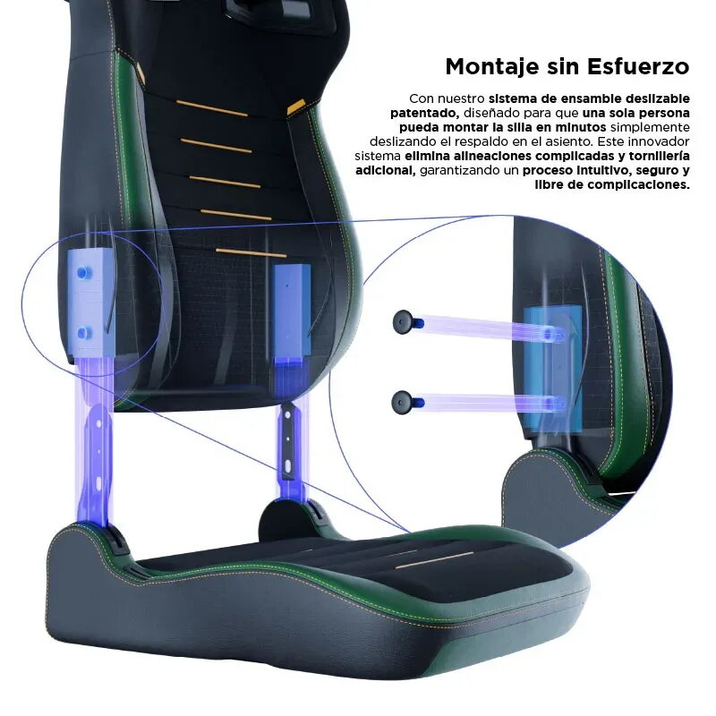 Vertagear PL4800 X‑Large HyGenNX Midnight Green – XL Comfort