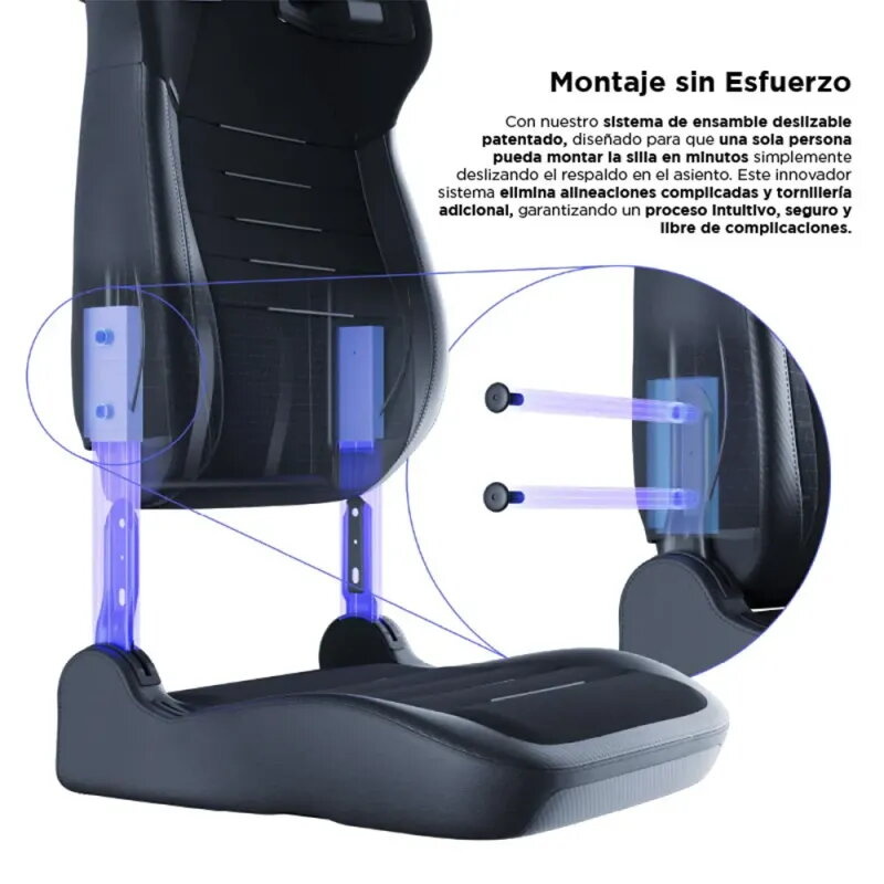 Vertagear PL4800 X‑Large HyGenNX Carbon Black – XL Comfort