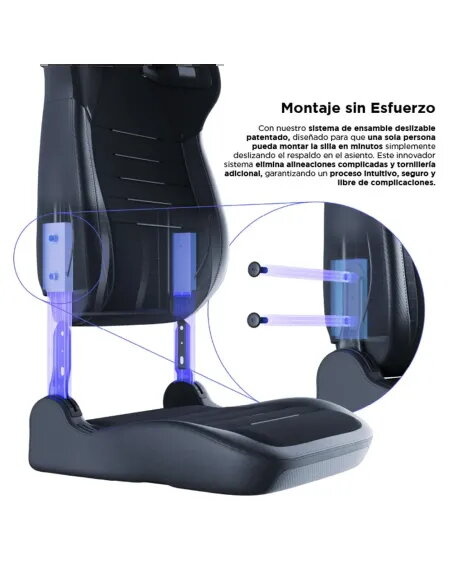 Vertagear PL4800 X‑Large HyGenNX Carbon Black – XL Comfort