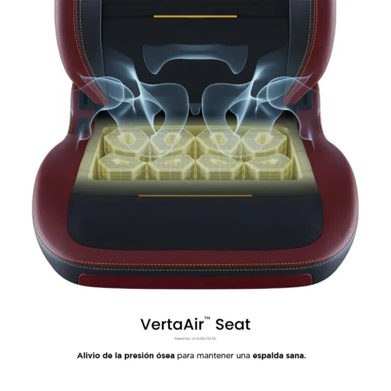 Vertagear PL4800 X‑Large HyGenNX Burgundy Red – XL Comfort