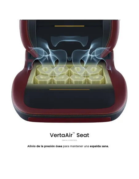 Vertagear PL4800 X‑Large HyGenNX Burgundy Red – XL Comfort