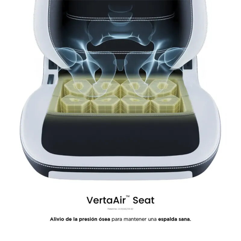 VERTAGEAR PL6800 HYGENNX Black/White | Ergonomic XL gamer chair